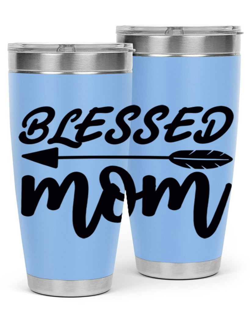 blessed mom 270#- mom- Tumbler