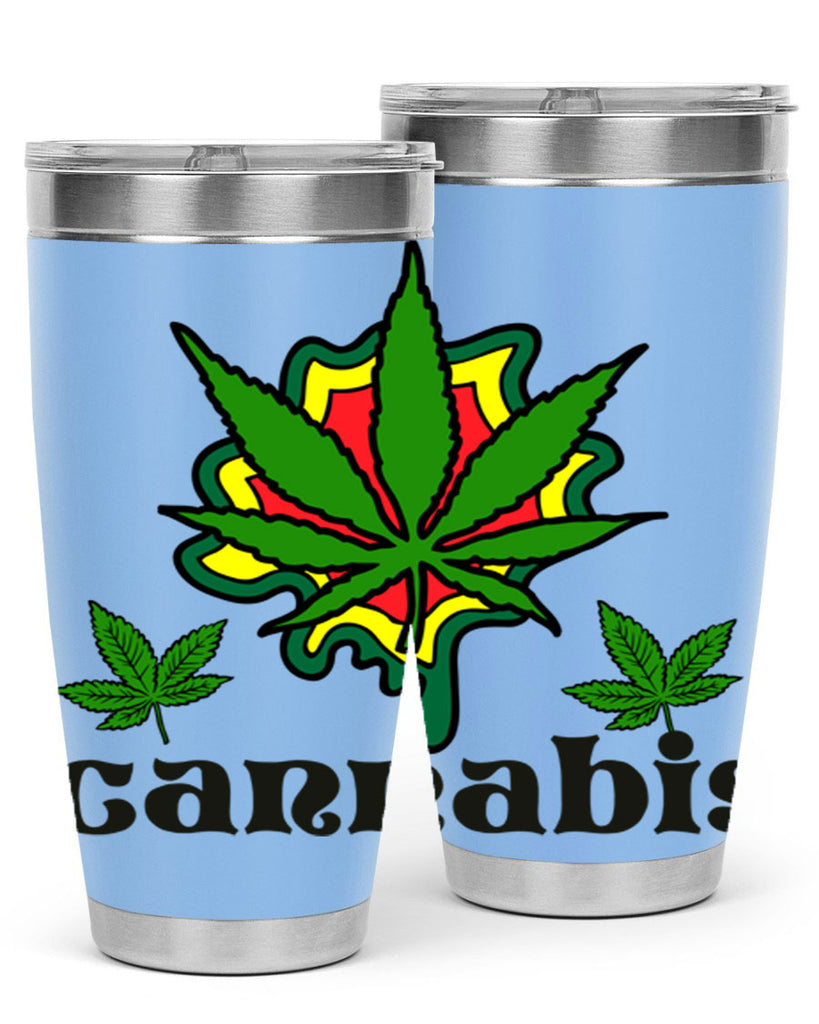 cannabis a 39#- marijuana- Tumbler