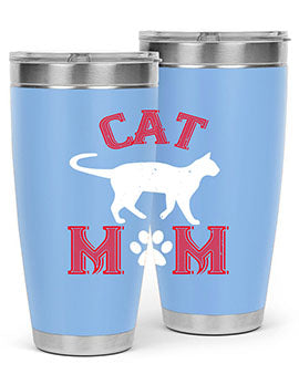 cat mom Style 35#- cat- Tumbler