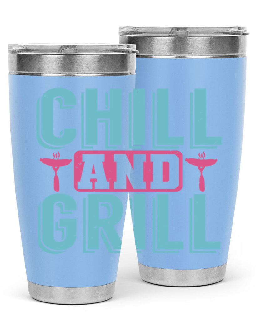 chill and grill 49#- bbq- Tumbler