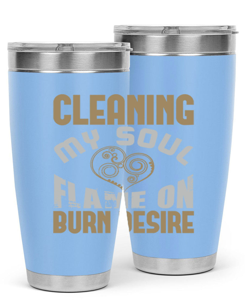 cleaning my sould flame on burn desire Style 43#- cleaner- tumbler