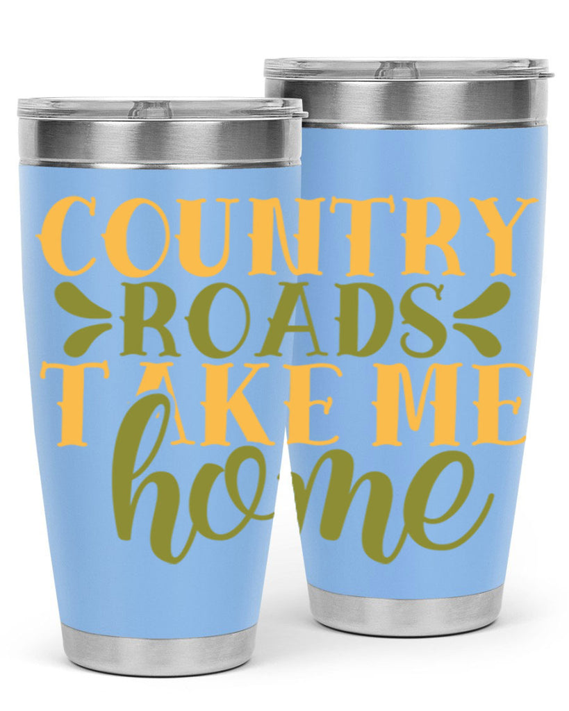 country roads take me home 19#- farming and gardening- Tumbler