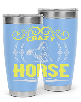 crazy horse Style 9#- horse- Tumbler