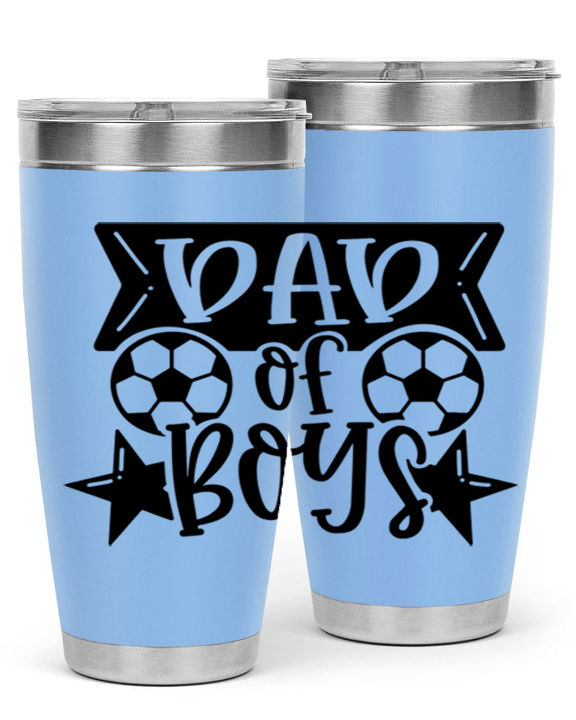 dad of boy 61#- fathers day- Tumbler