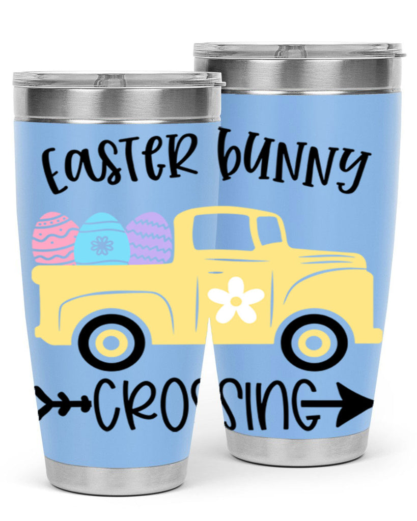 easter bunny crossing 59#- easter- Tumbler