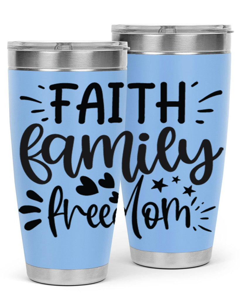 faith family freedom 43#- family- Tumbler