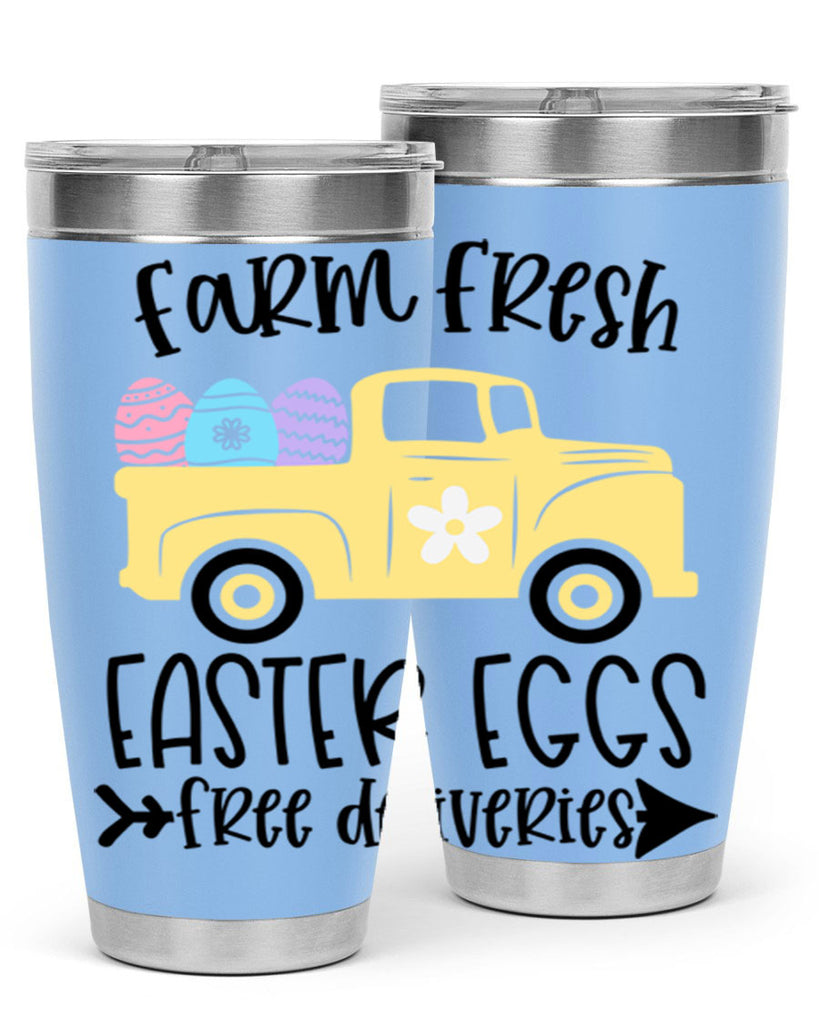 farm fresh easter eggs 46#- easter- Tumbler