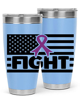 fight 145#- alzheimers- Tumbler