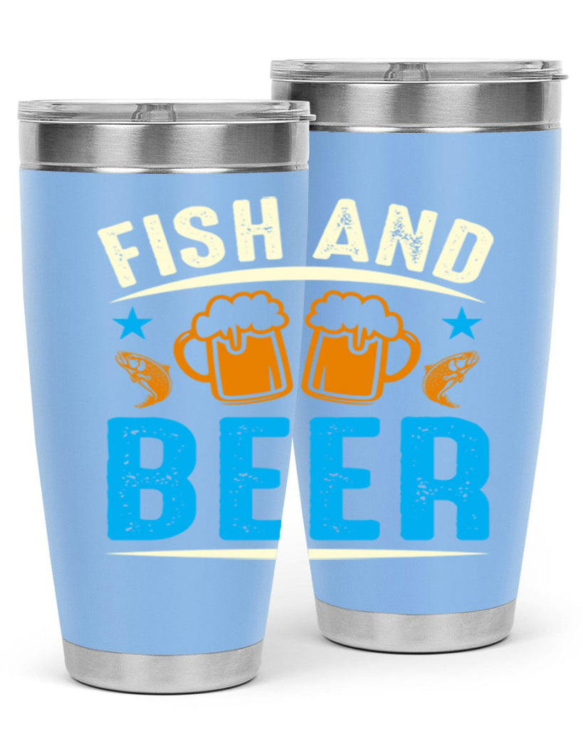 fish and beer 114#- beer- Tumbler