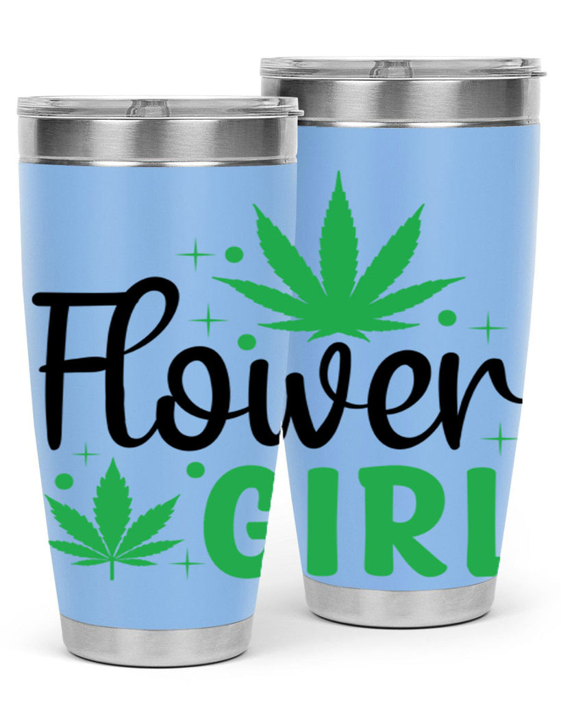 flower girl 83#- marijuana- Tumbler