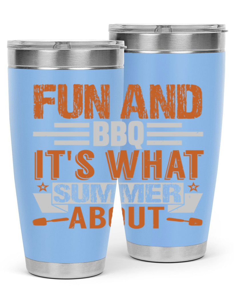 fun and bbq 44#- bbq- Tumbler