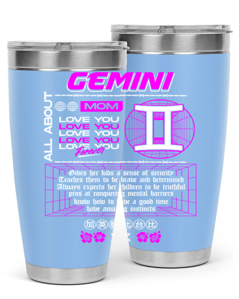 gemini 244#- zodiac- Tumbler