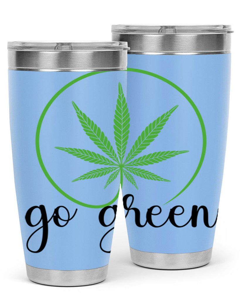 go green cannabis 92#- marijuana- Tumbler