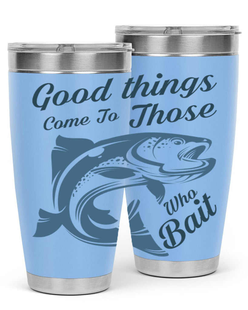 good things 127#- fishing- Tumbler