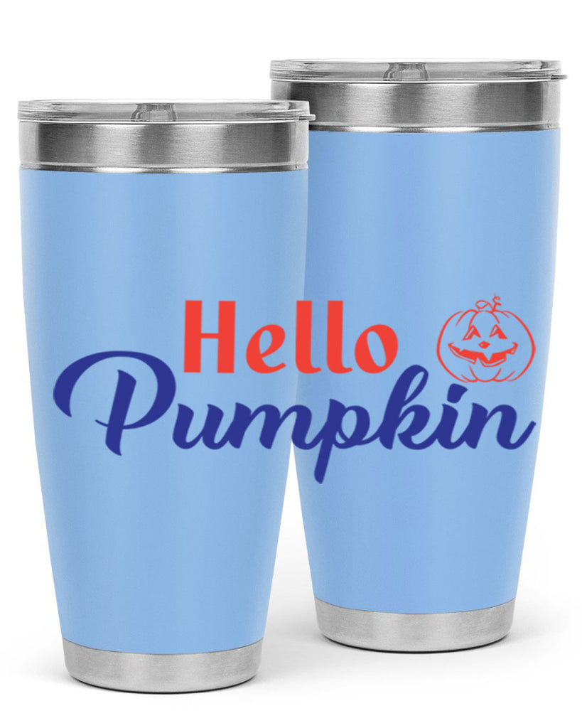 hello pumpkin 288#- fall- Tumbler