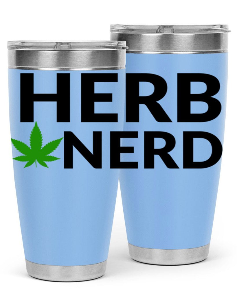 herb nerd 108#- marijuana- Tumbler