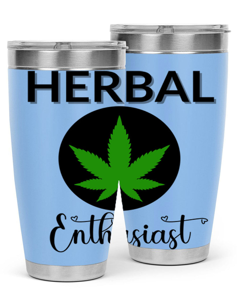 herbal enthusiast 109#- marijuana- Tumbler