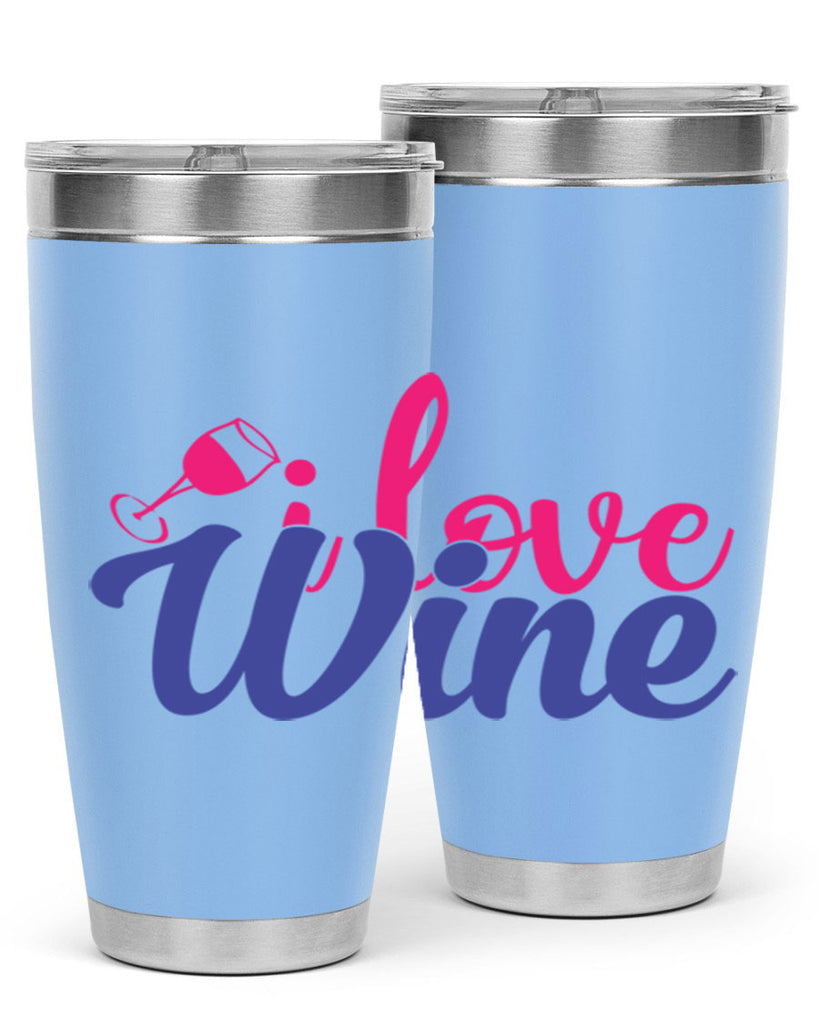 i love wine 402#- mom- Tumbler