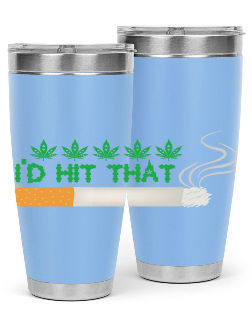 id hit that weed 142#- marijuana- Tumbler