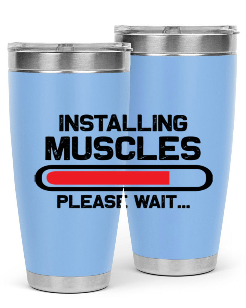 installing muscles please wait 7#- gym- Tumbler