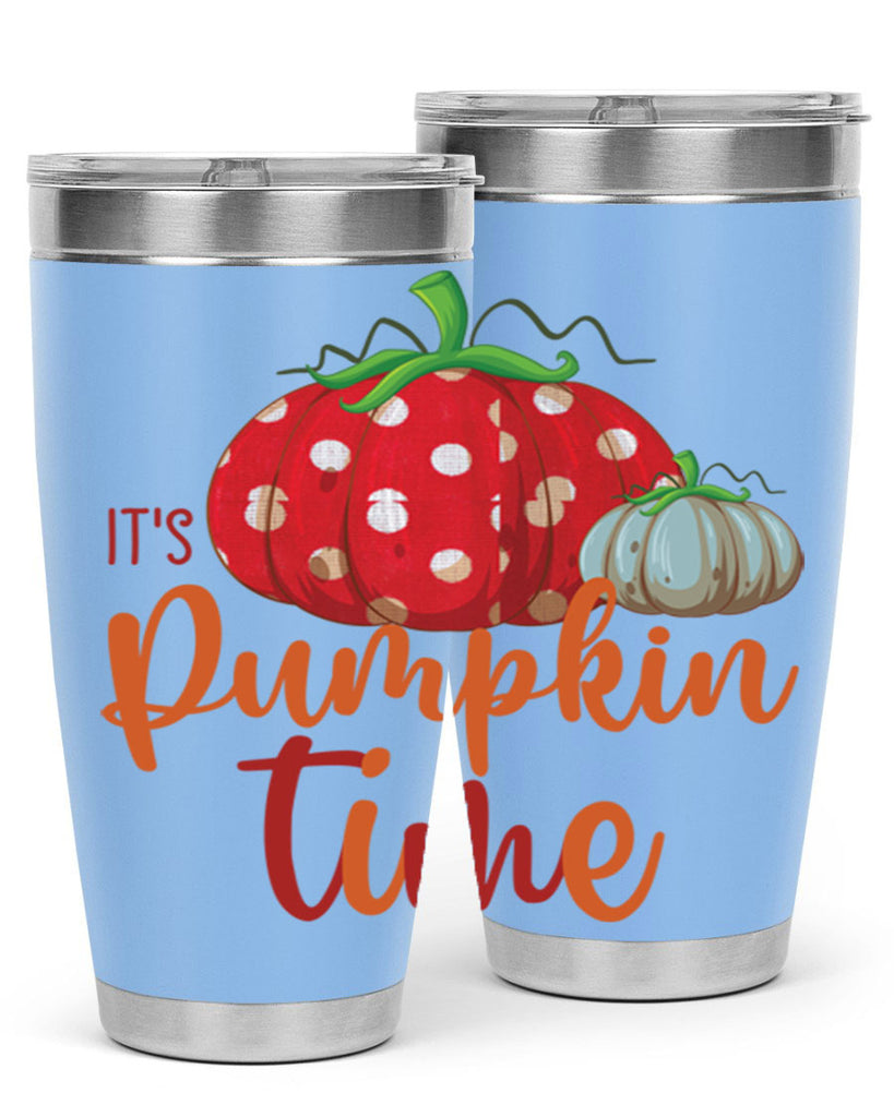it s pumpkin time 368#- fall- Tumbler