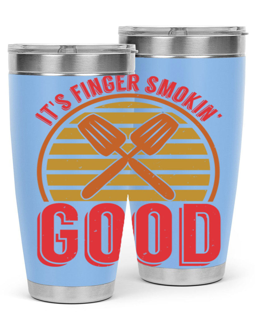 its finger smokin good 31#- bbq- Tumbler