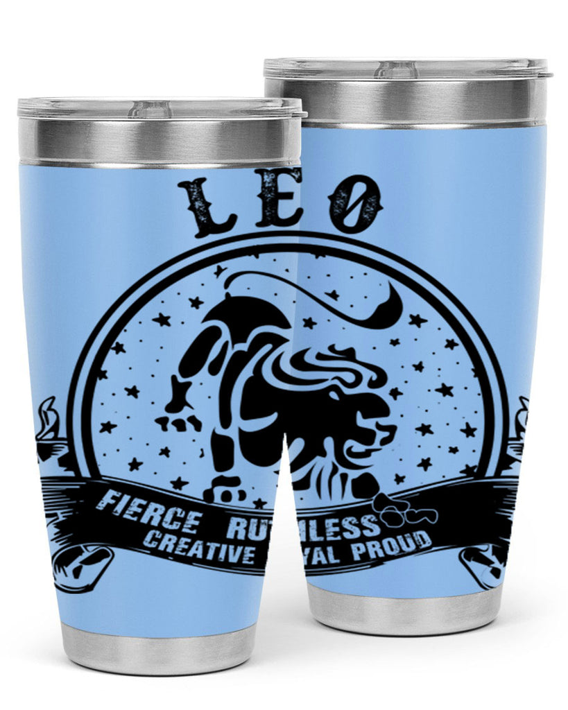 leo 17#- zodiac- Tumbler