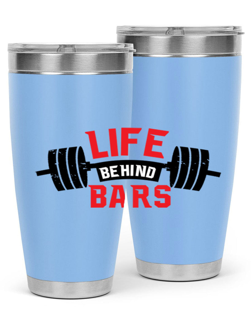 life behind bars 6#- gym- Tumbler