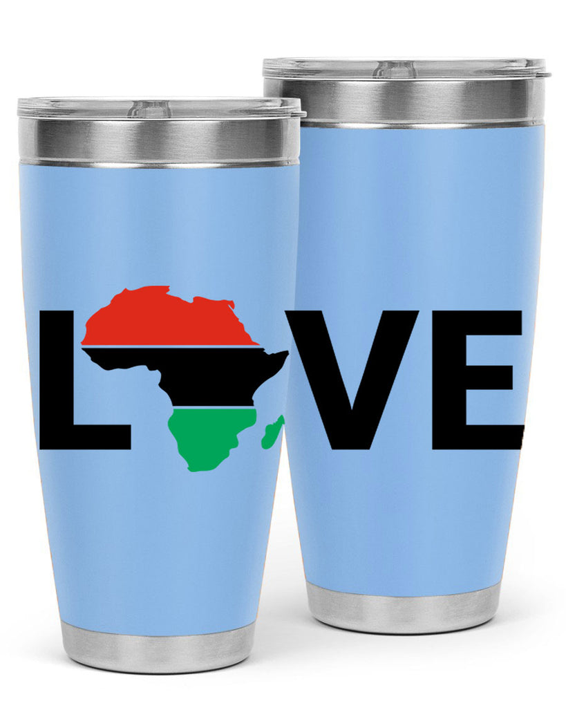 love africa 94#- black words phrases- Cotton Tank