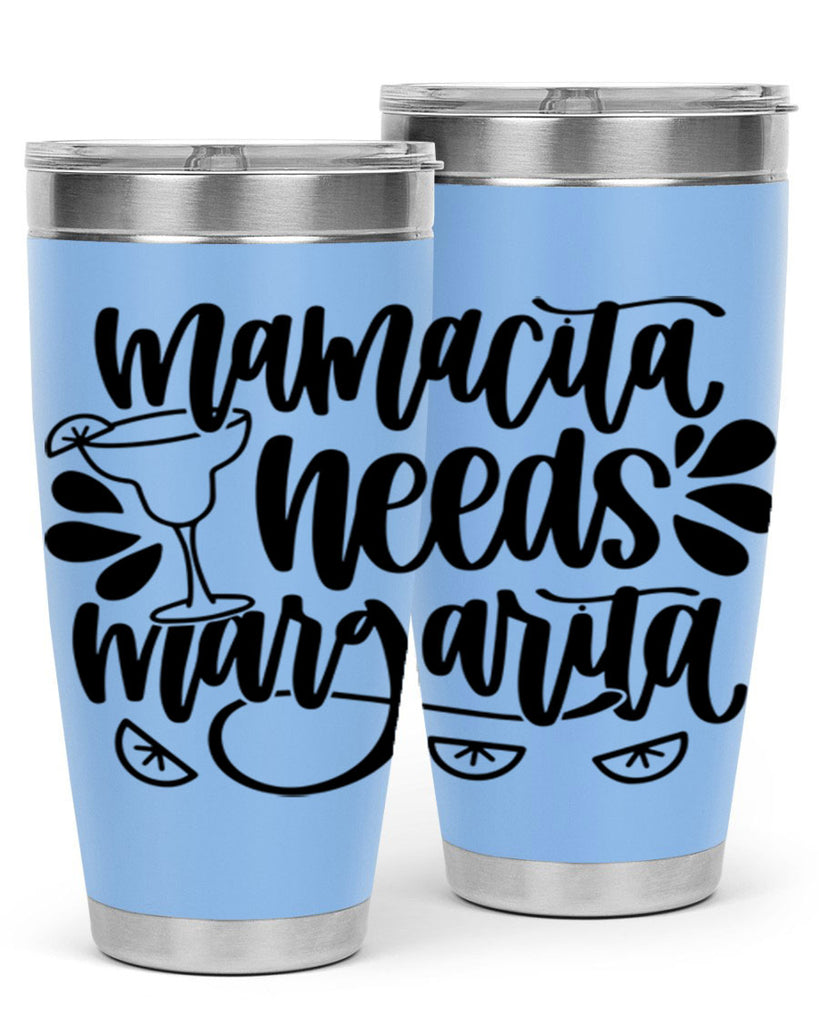 mamacita needs margarita 40#- wine- Tumbler