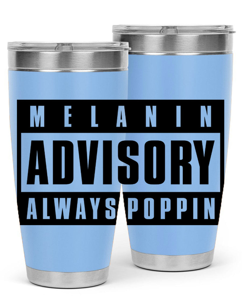 melanin advisory 80#- black words phrases- Cotton Tank