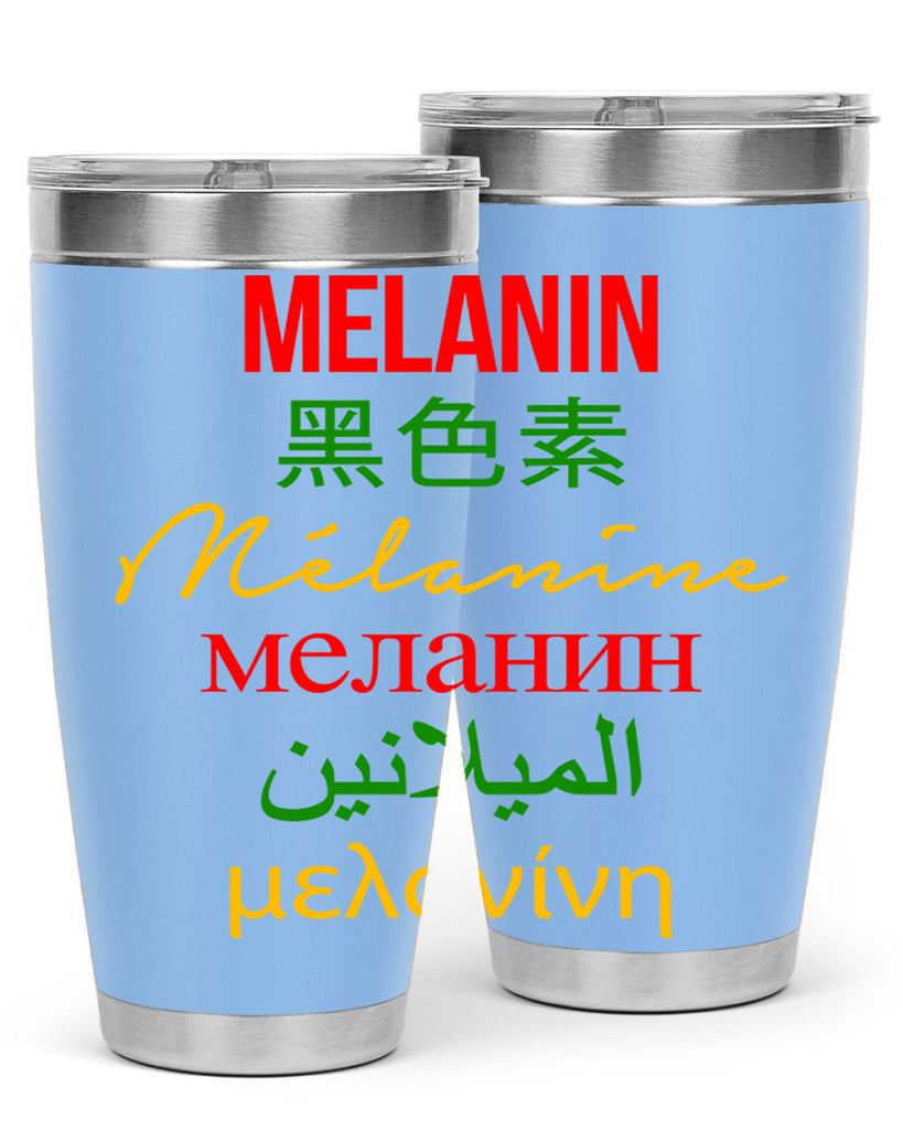 melanin multilingual 88#- black words phrases- Cotton Tank