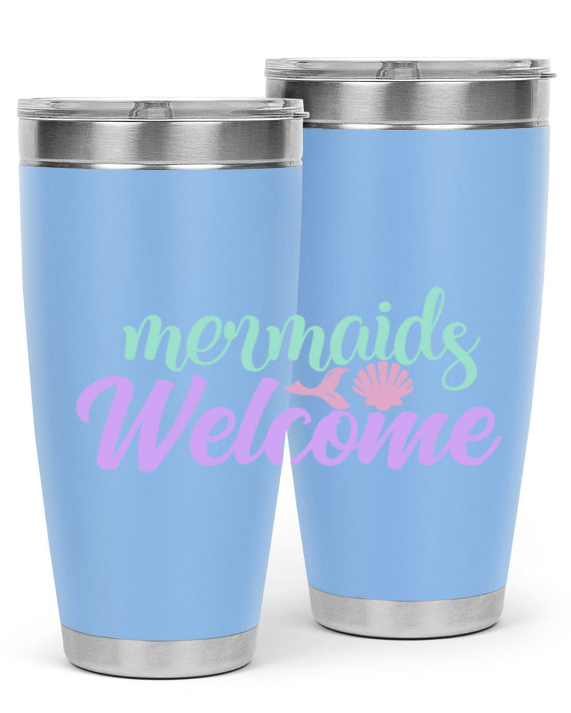 mermaids welcome 6#- mermaid- Tumbler