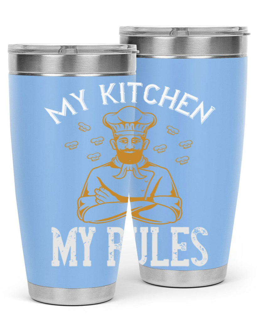 my kitchen my rules 15#- cooking- Tumbler