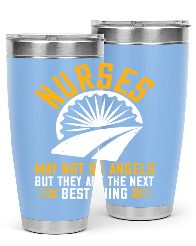 nurses may not be angels Style 265#- nurse- tumbler