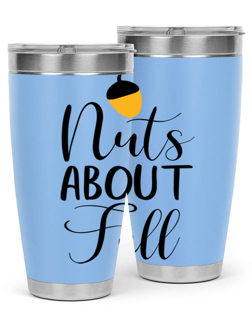 nuts about fall 445#- fall- Tumbler