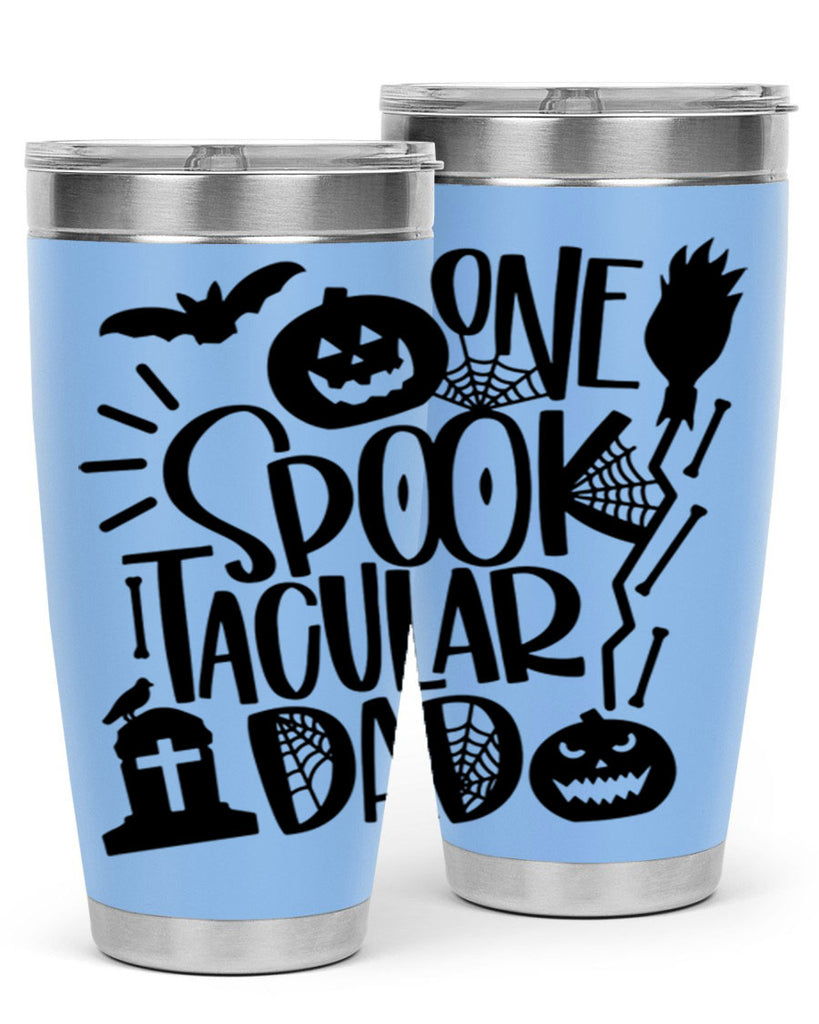 one spooktacular dad 37#- halloween- Tumbler