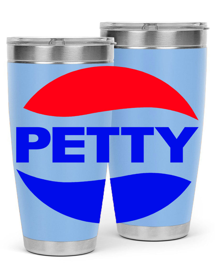 petty  pepsi 54#- black words phrases- Cotton Tank