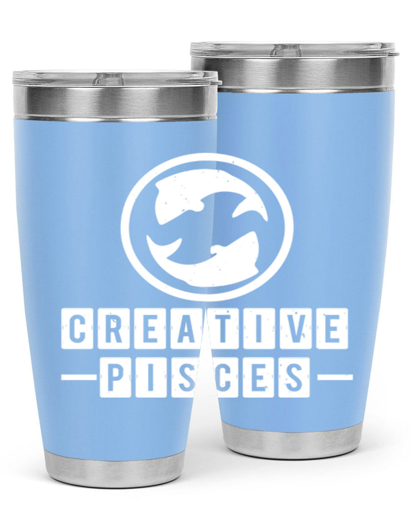 pisces 345#- zodiac- Tumbler