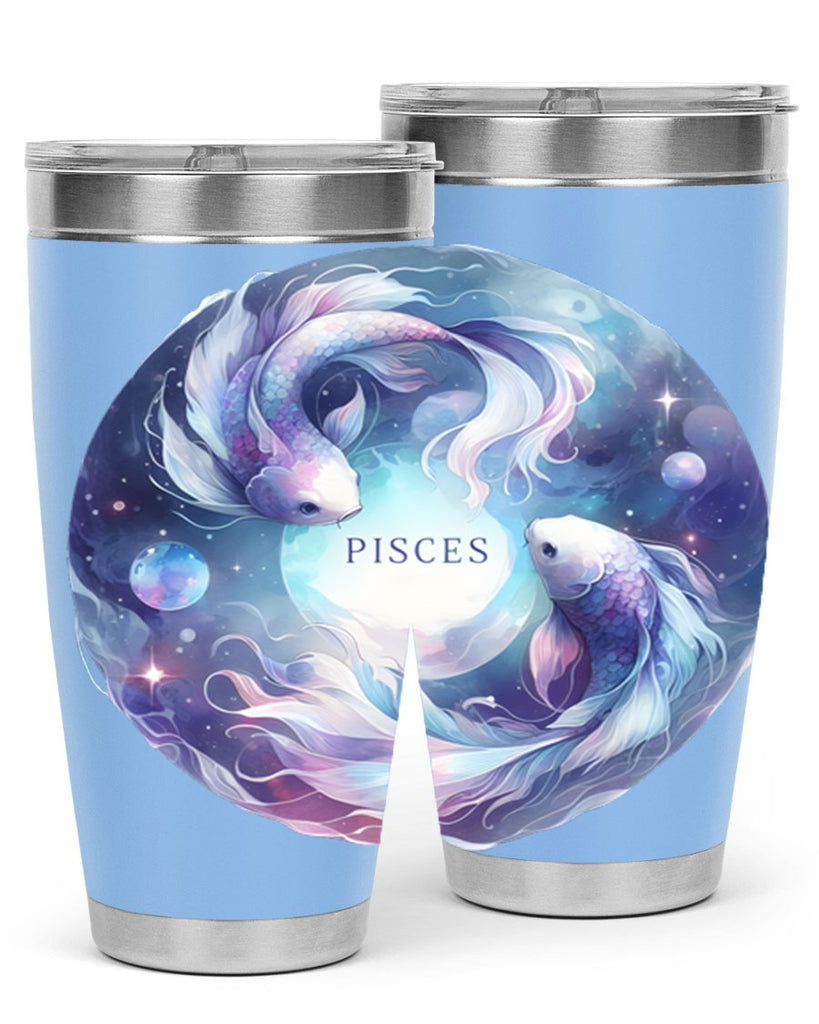 pisces 348#- zodiac- Tumbler