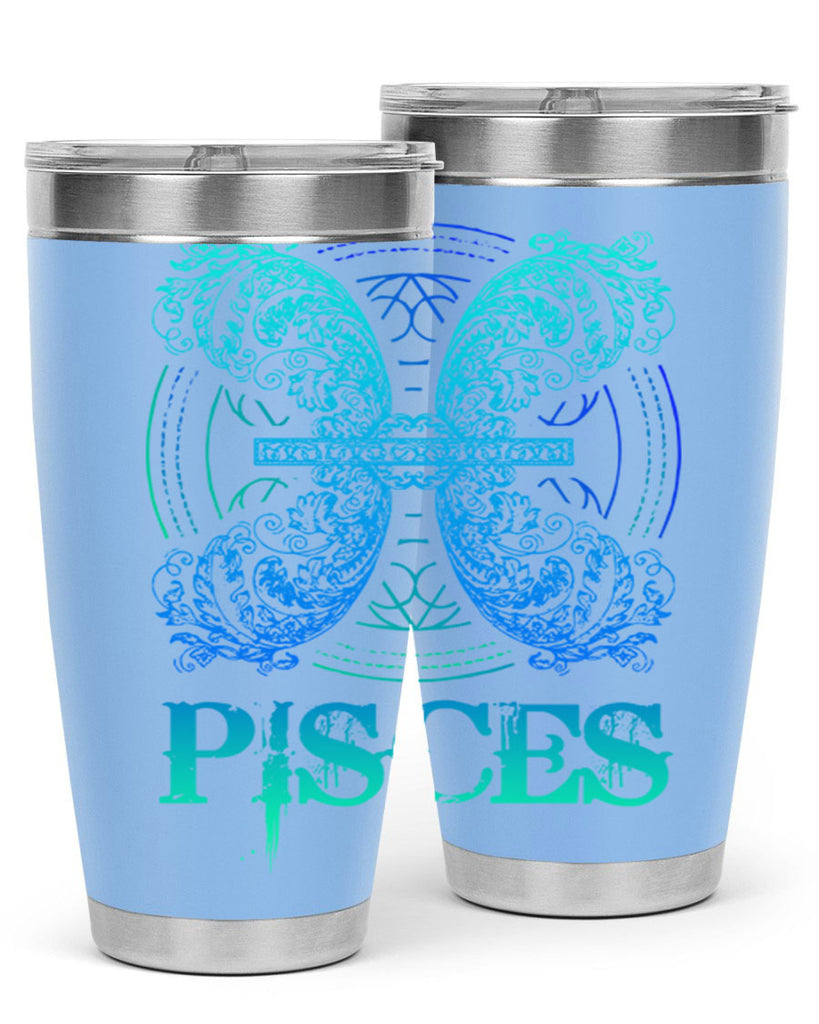 pisces Zodiac 381#- zodiac- Tumbler