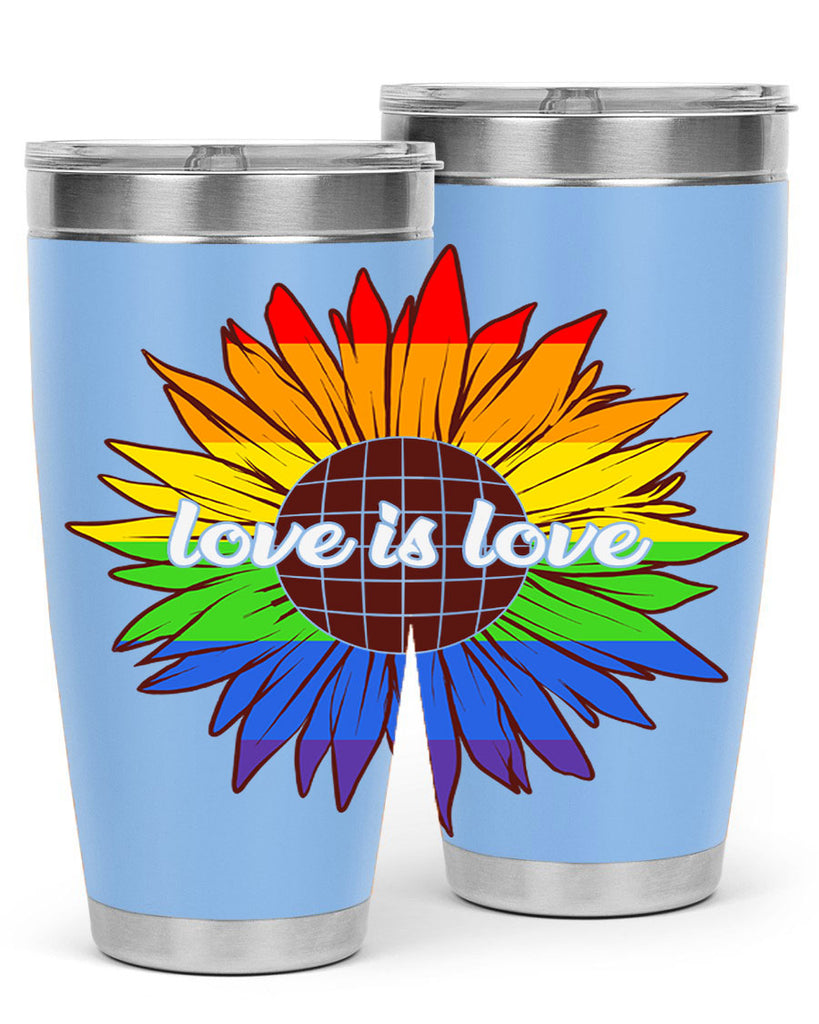 rainbow sunflower love is love 26#- lgbt- Tumbler