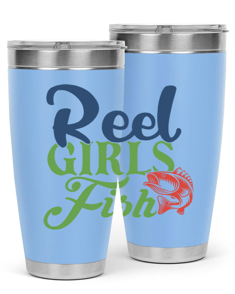 reel girls fish 199#- fishing- Tumbler