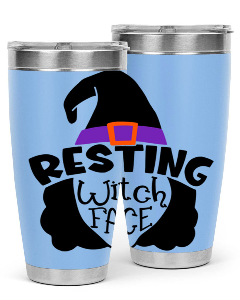 resting witch face 28#- halloween- Tumbler