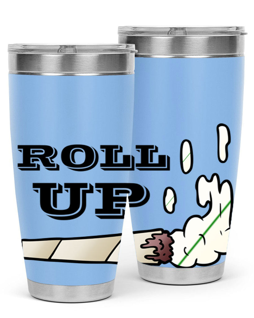 roll up 229#- marijuana- Tumbler