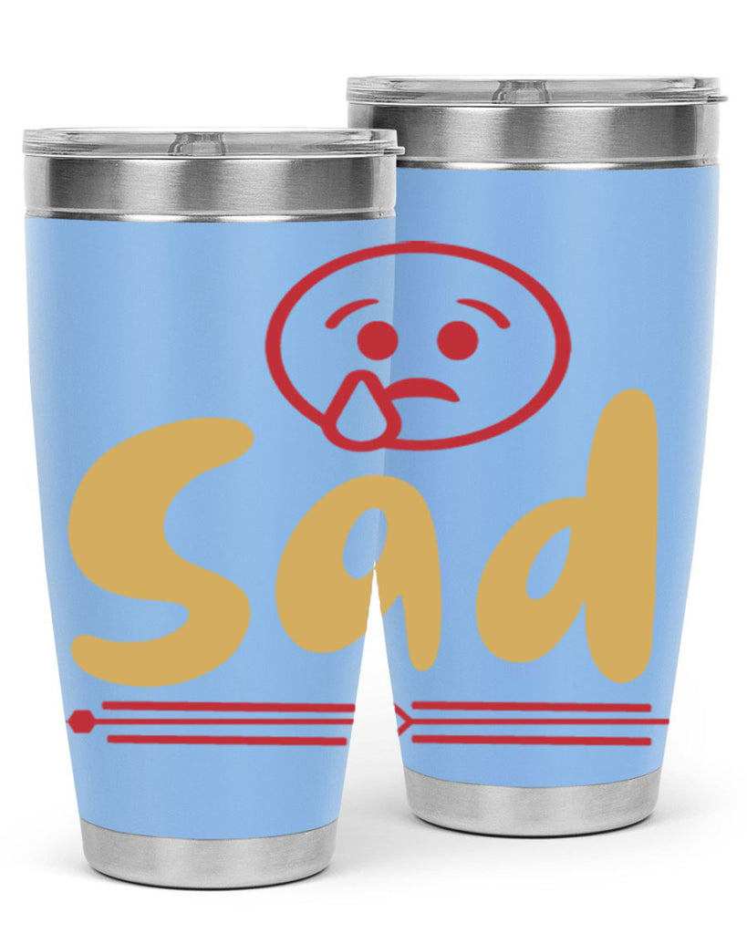 sad 6#- fathers day- Tumbler