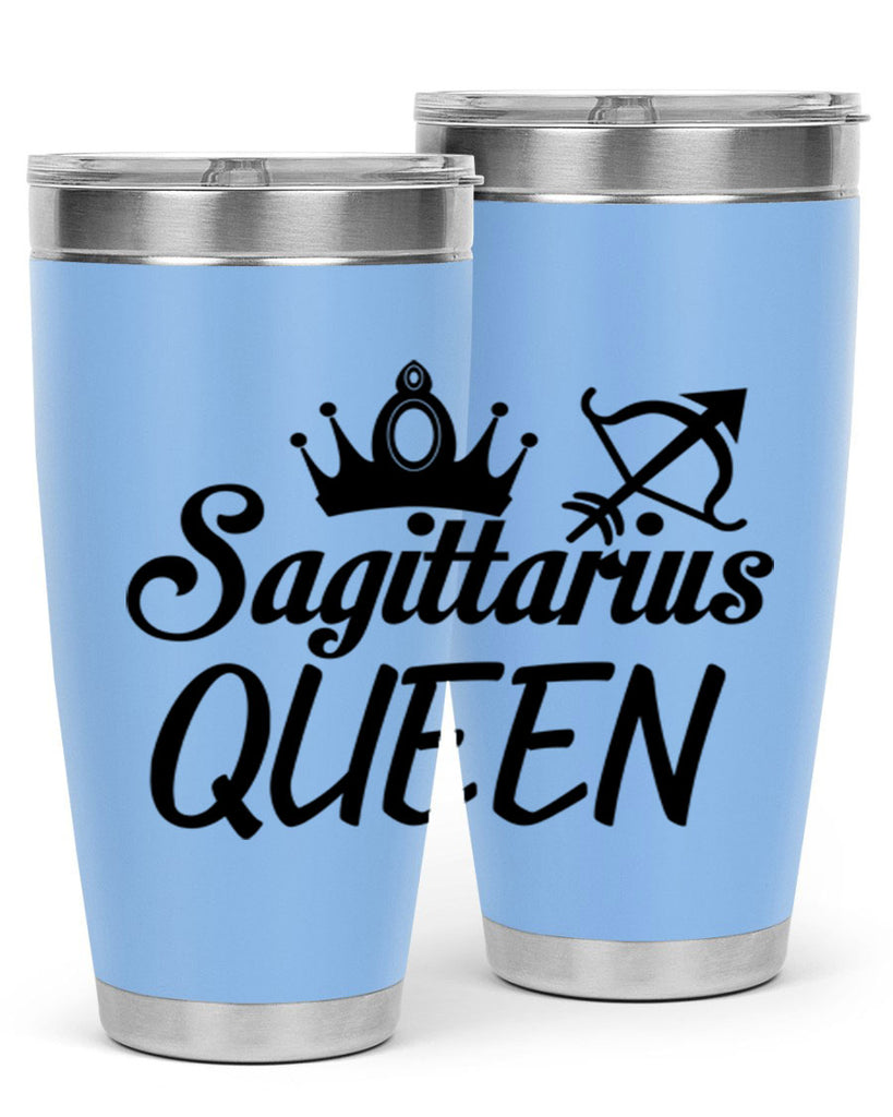 sagittarius queen 412#- zodiac- Tumbler