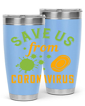 save us from coronavirus Style 24#- corona virus- Cotton Tank