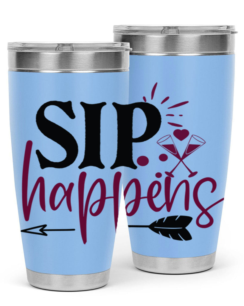 sip happens 164#- wine- Tumbler