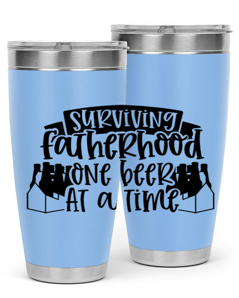 surviving fatherhood one beer at a time 19#- fathers day- Tumbler